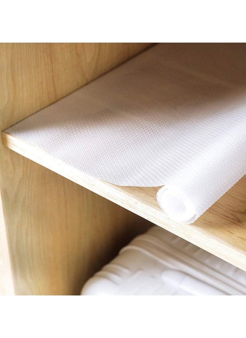 Generic Washable silicone mat roll for kitchen shelf and drawer, closet and office, high quality material (Size : 5m × 60cm)  - Image 4