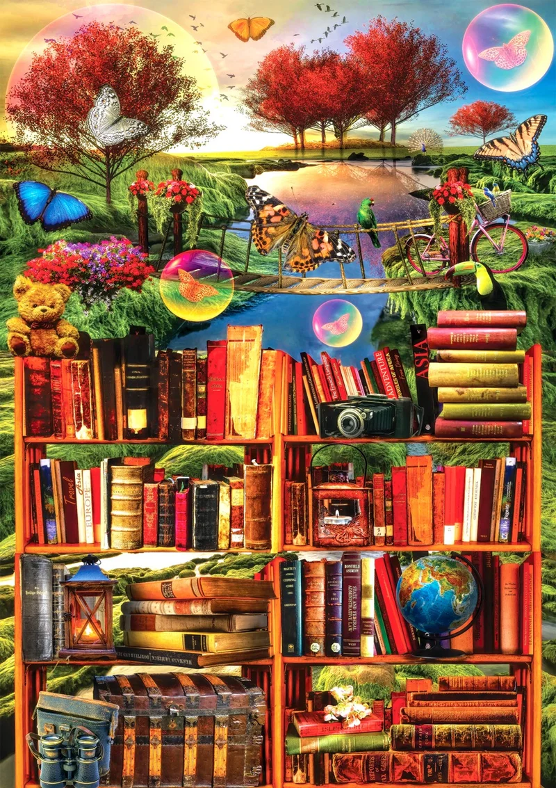 اناتوليان 1500 Piece Puzzle / Book World - Code 4571