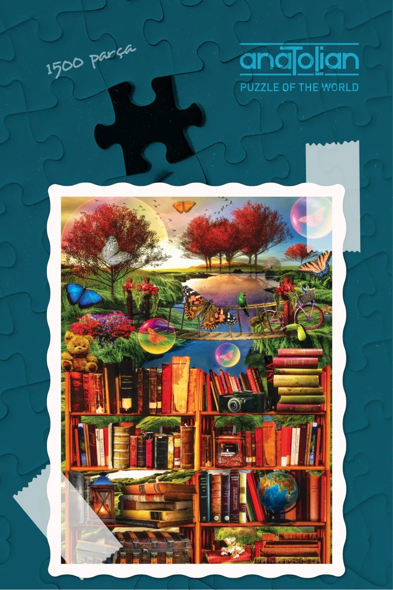 اناتوليان 1500 Piece Puzzle / Book World - Code 4571