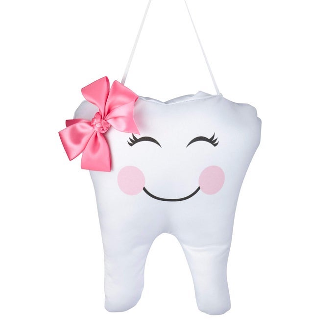 PINK 24TF415 P TOOTH FAIRY POCKET PILLOW 1 COUNT PACK OF 1