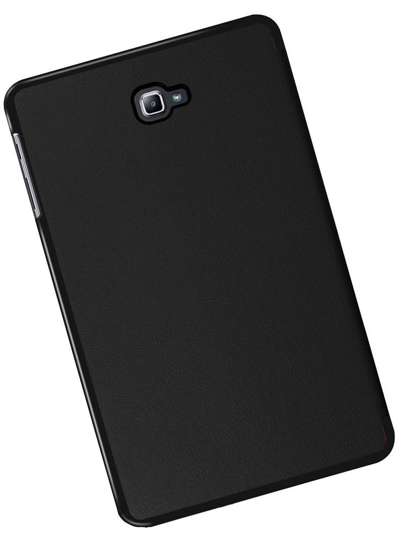 Theodor جراب قابل للطي واقٍ لجهاز Samsung Galaxy Tab A 10.1 - T580 2016 مع حامل ثلاثي الطيات مع خاصية الاستيقاظ التلقائي وغطاء مقاوم للصدمات من Aquarius - Image 4
