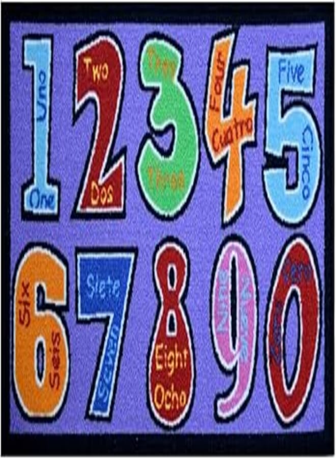 Mac Carpet Mac Carpet Kid's Future Educational Rugs, 50x80cm 