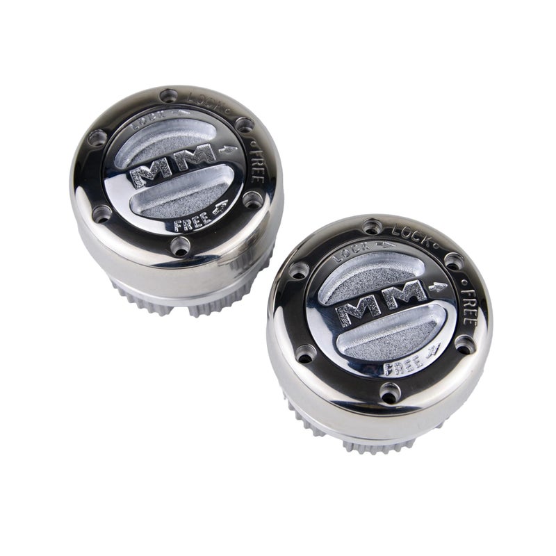 MILE MARKER 104 Pair of Premium Manual Locking Hubs fits 19821996 F150 Bronco Requires Conversion Kit Replaces Original Equipment Manual and Automatic Hubs Includes Hardware - Image 3