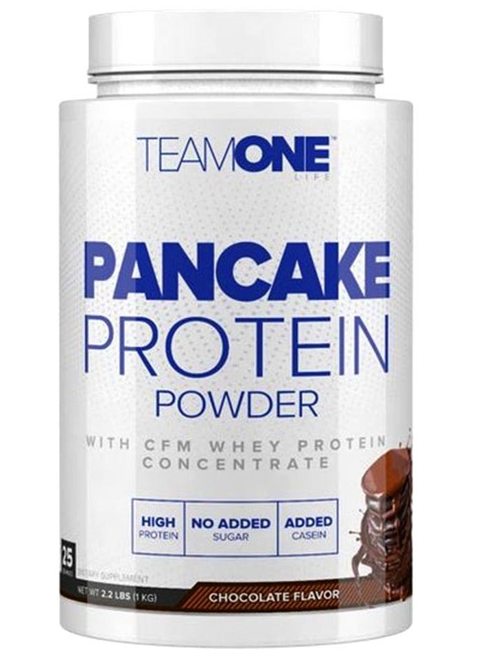 مسحوق بروتين البانكيك بمحتوى عالٍ من بروتين الواي وإضافة الكازين - 1 كجم