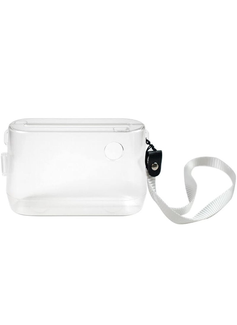 PeriPage PeriPage Transparent Protective Case Cover with Portable Hand Rope for A9/A9s/A9 Pro/Q9s Mini Pocket BT Thermal Printer Label Maker  - Image 1