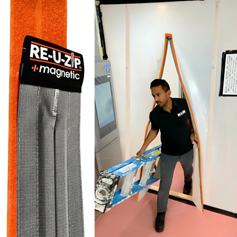 Re-U-Zip Reusable Magnetic Entry Strip | Starter Kit - Image 1