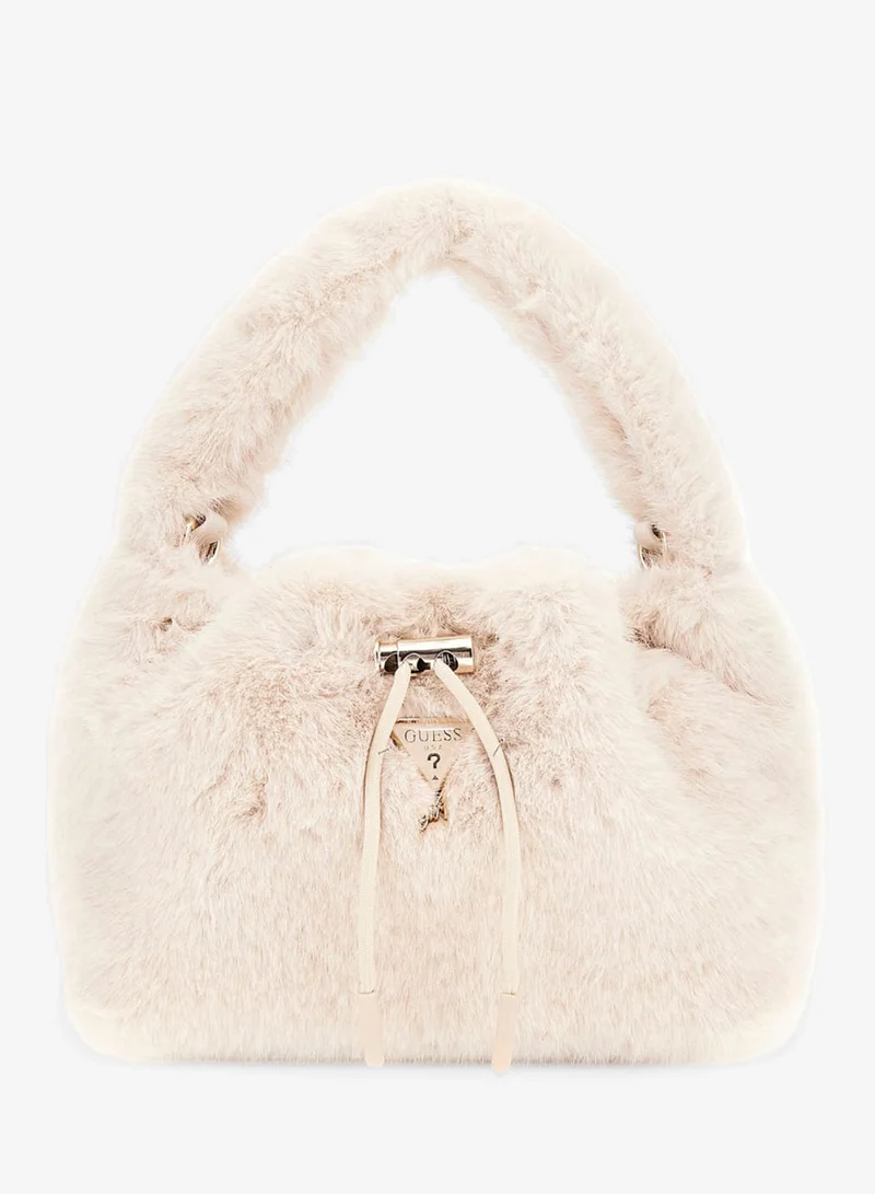 GUESS Kids Faux Fur Handbag Girls