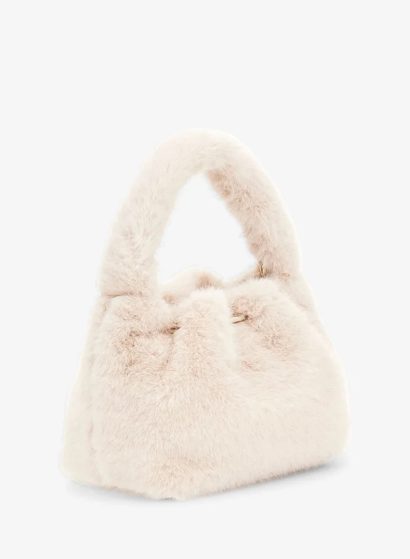 GUESS Kids Faux Fur Handbag Girls