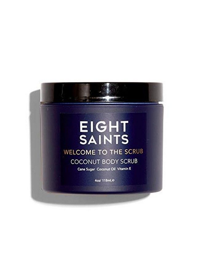 Eight Saints Welcome To The Scrub Coconut Body Scrub Natural And Organic Exfoliating Sugar Scrub For Acne Cellulite Deep Cleansing Scars Wrinkles Exfoliate And Moisturize Skin 4 Ounces - Image 2