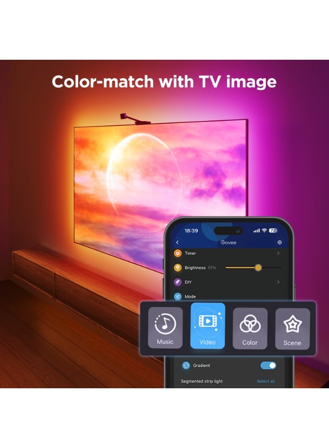 جوفي إضاءة خلفية للتلفاز Govee 3S (55~65 بوصة) مع علامة تجارية مشتركة لـ NETFLIX - Image 2