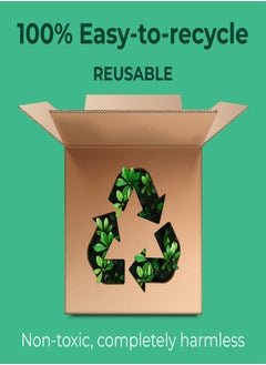 Toshonics Heavy-Duty Double Wall Cardboard Boxes (55 x 55 x 70 cm) – Extra-Large Moving & Storage Boxes, 5-Ply, Recyclable, Holds Up to 35kg – 5 PCS  - Image 3