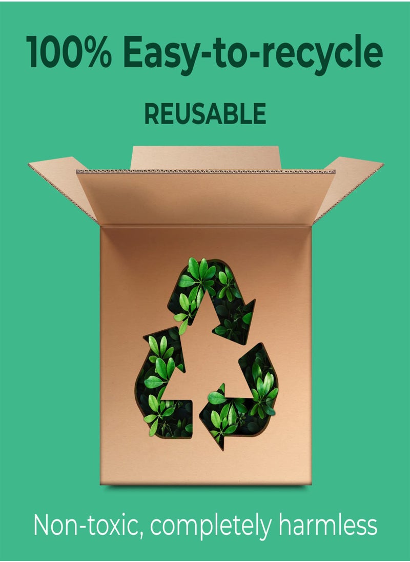 Toshonics - Heavy-Duty Double Wall Cardboard Boxes (55 x 55 x 70 cm) – Extra-Large Moving & Storage Boxes, 5-Ply, Recyclable, Holds Up to 35kg – 5 PCS - Image 1