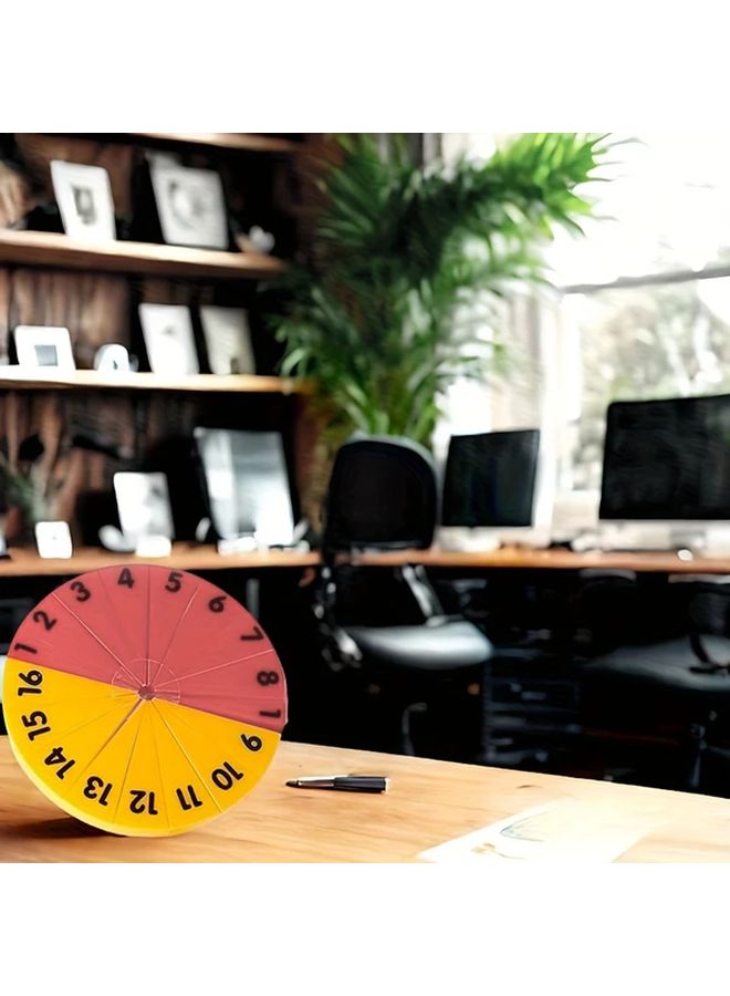 16 أداة إيضاحية لمحيط ومساحة الدائرة (تحويل الدائرة إلى مستطيل) - باللونين الأحمر والأصفر - أداة تعليمية للرياضيات تحتوي على رسومات ثنائية وثلاثية الأبعاد وأنشطة تفاعلية - مصنوعة من البلاستيك المتين - Image 3