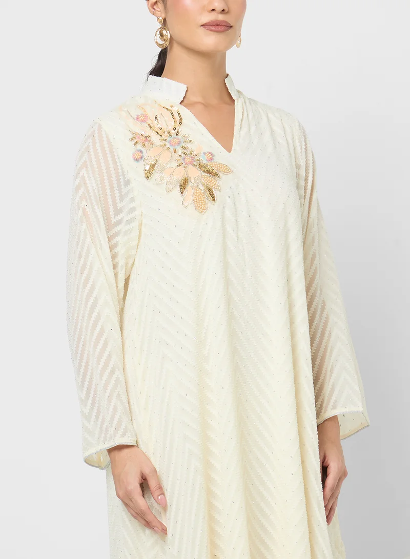 Khizana Embroidered Dress