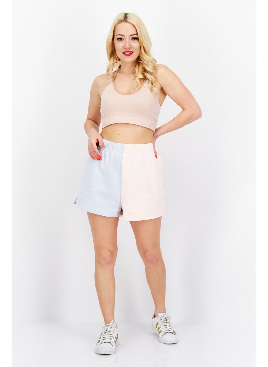 rvca - Women Two Tone Basic Short, Pink - Image 1