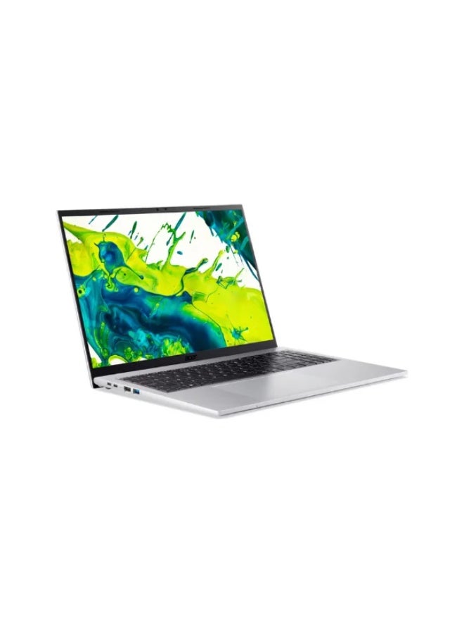 أيسر Acer Aspire Go 16 AG16-71P-57MD Intel Core 5 120U 512GB SSD 16GB Ram Intel Graphics 16" Inch WUXGA - Silver English/Arabic silver - Image 2