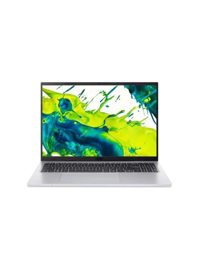 أيسر Acer Aspire Go 16 AG16-71P-57MD Intel Core 5 120U 512GB SSD 16GB Ram Intel Graphics 16" Inch WUXGA - Silver English/Arabic silver - Image 1