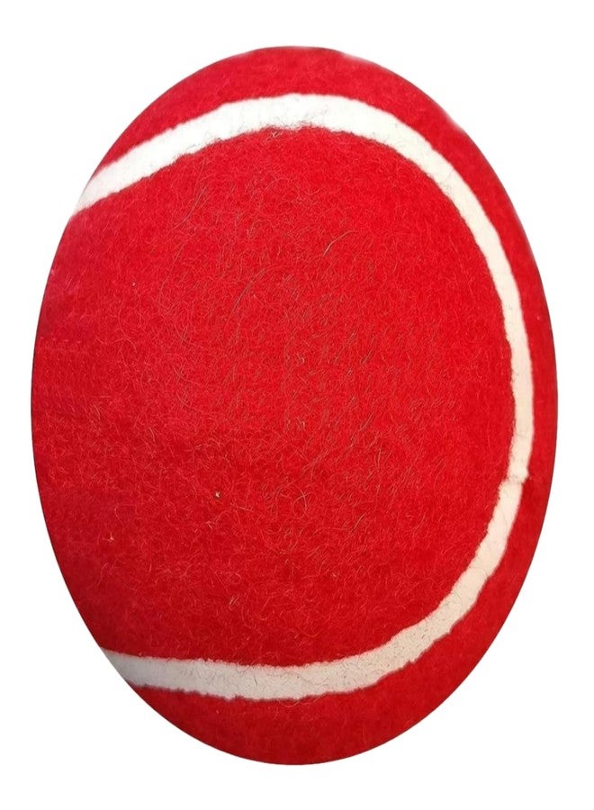 Rai & Gen Practice Ball Combo (Pack of 4) 2 Tennis Diffrent Colour 1 Rubber 1 Plastic Under 50 Gram for Gully & Kids Practice (4, 2 Tennis 1 Rubber 1 Plastic Cricket Ball) - Image 3