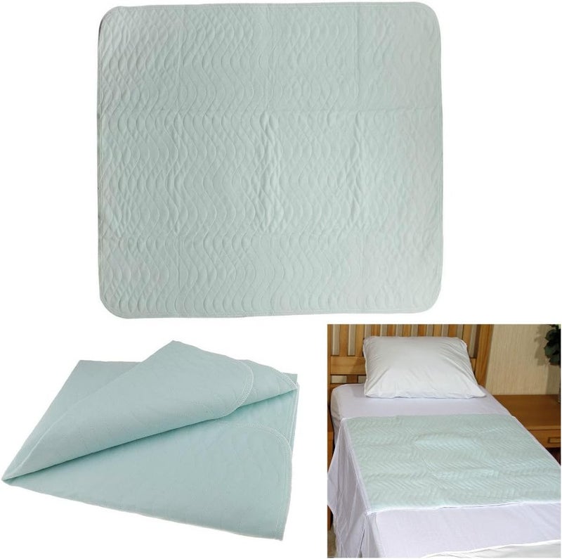 klarako 2pcs Underpad Bed Sheet Protector Pad  Reusable, Machine Washable and Dryable, Waterproof, Extra Absorbent for Adults Elderly Kids Dogs - Image 5