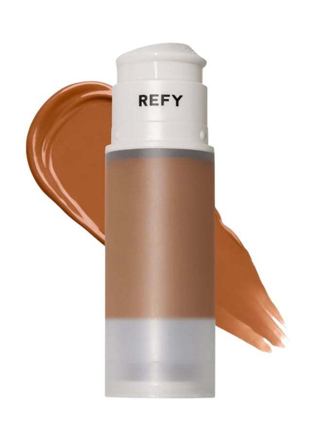 ريفي كريم أساس مرطب للبشرة من ريفي مع حمض الهيالورونيك 210W - لون متوسط ​​إلى أسمر مع درجات دافئة | كريم مرطب خفيف الوزن للبشرة 30 مل / 1 أونصة - Image 1