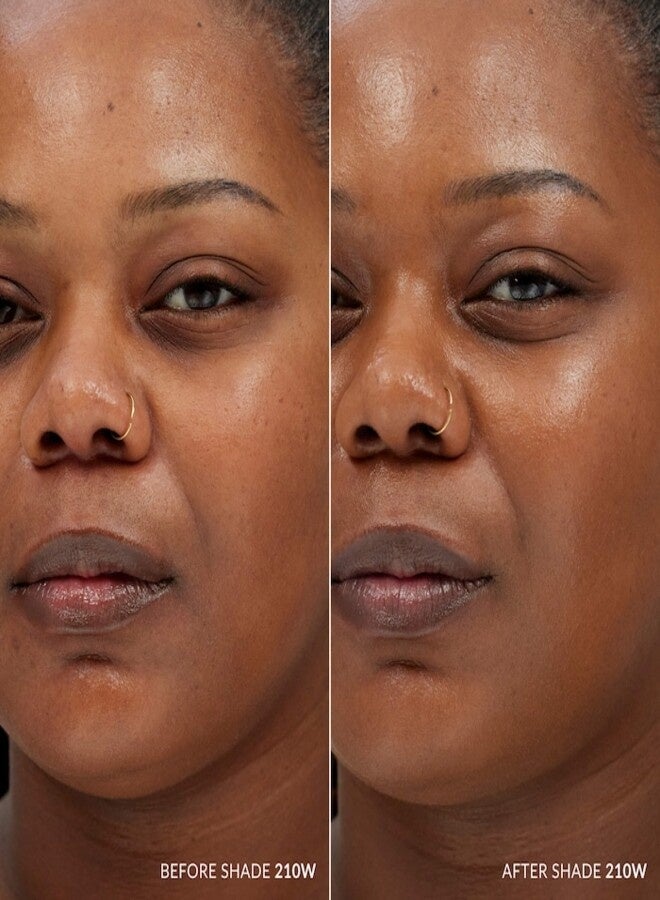 ريفي كريم أساس مرطب للبشرة من ريفي مع حمض الهيالورونيك 210W - لون متوسط ​​إلى أسمر مع درجات دافئة | كريم مرطب خفيف الوزن للبشرة 30 مل / 1 أونصة - Image 3