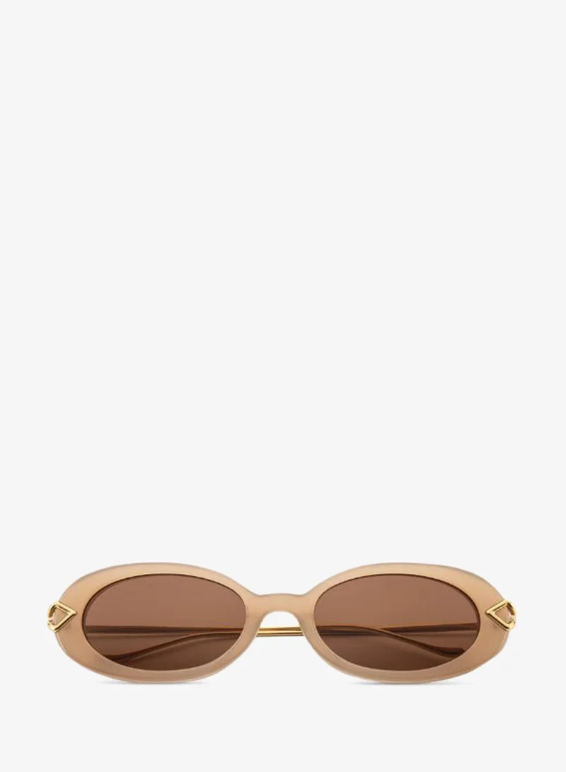 Karen Wazen  Livi Oval Sunglasses for Women | Best Price UAE