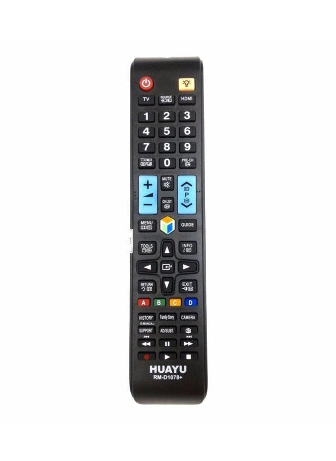 Huayu Replacement TV Remote Control Black/Blue/Red - Image 1