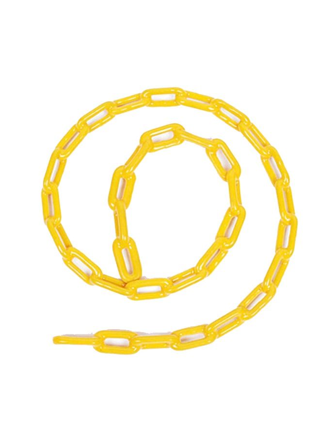 JSAITOYS 2 Pieces 1.5M Yellow Plastic Coated Swing Chain For Outdoor And Indoor - Image 3
