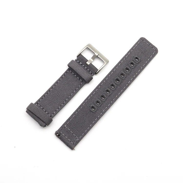 Bluejw Fabric Straps Replacement for Men – Sailcloth Canvas Watch Band Compatible with Fashion Smart Watches, Durable & Comfortable - Image 5
