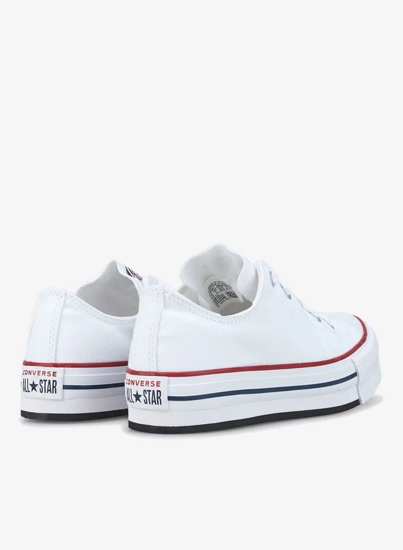 CONVERSE White Kids' Chuck Taylor All Star Lift Platform Unisex Shoe  | Best Price UAE