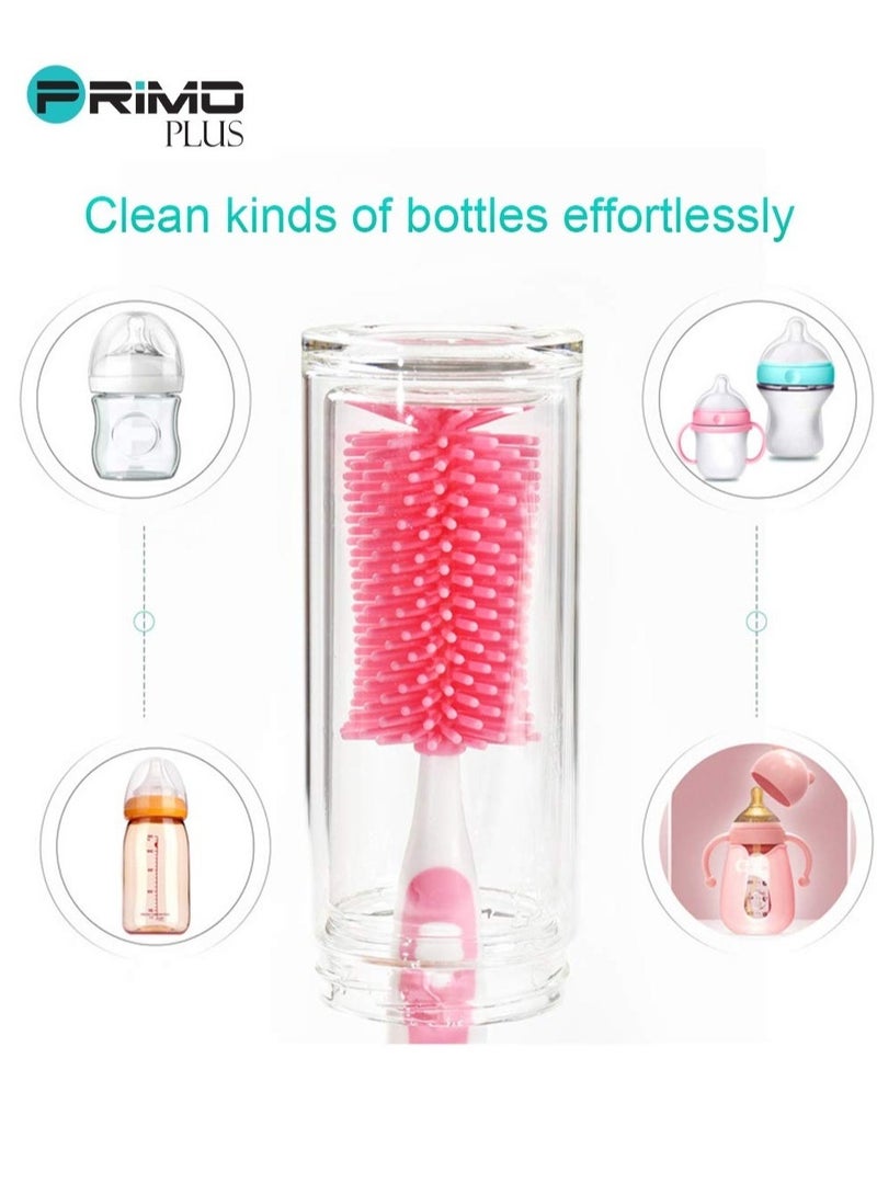 بريمو بلس فرشاة من السيليكون لتنظيف زجاجات الرضاعة 2 في 1 - Image 4