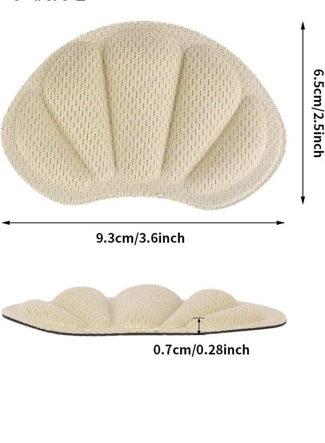 Heel Grips Liner Cushions Insole,12 Pieces Shoes Insert Pads for Loose Too Big Shoes Prevent Rubbing Blisters Slip Filler Improve Shoe Fit and Comfort for Men Women