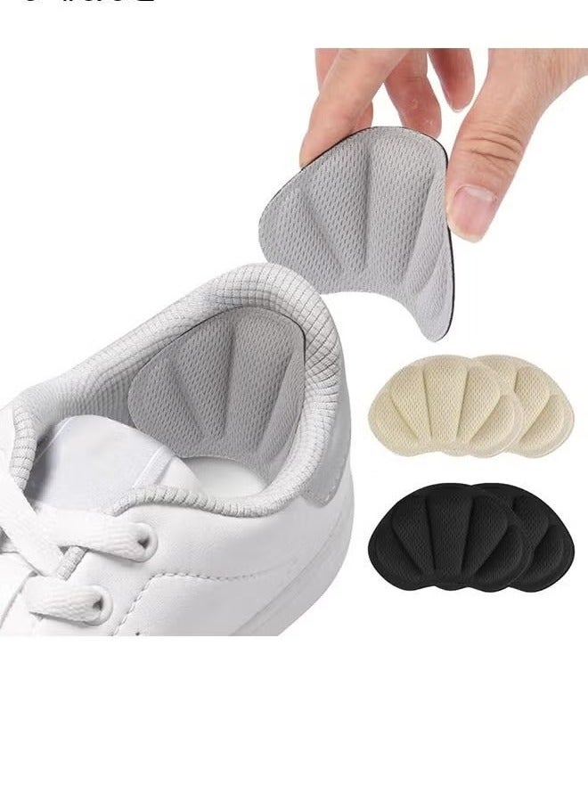 Heel Grips Liner Cushions Insole,12 Pieces Shoes Insert Pads for Loose Too Big Shoes Prevent Rubbing Blisters Slip Filler Improve Shoe Fit and Comfort for Men Women