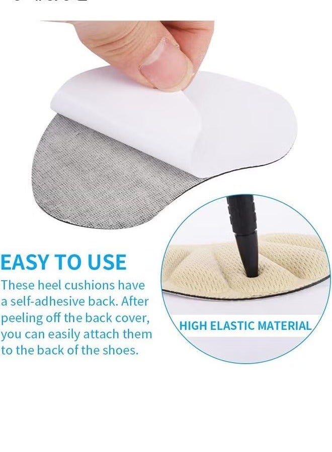 Heel Grips Liner Cushions Insole,12 Pieces Shoes Insert Pads for Loose Too Big Shoes Prevent Rubbing Blisters Slip Filler Improve Shoe Fit and Comfort for Men Women