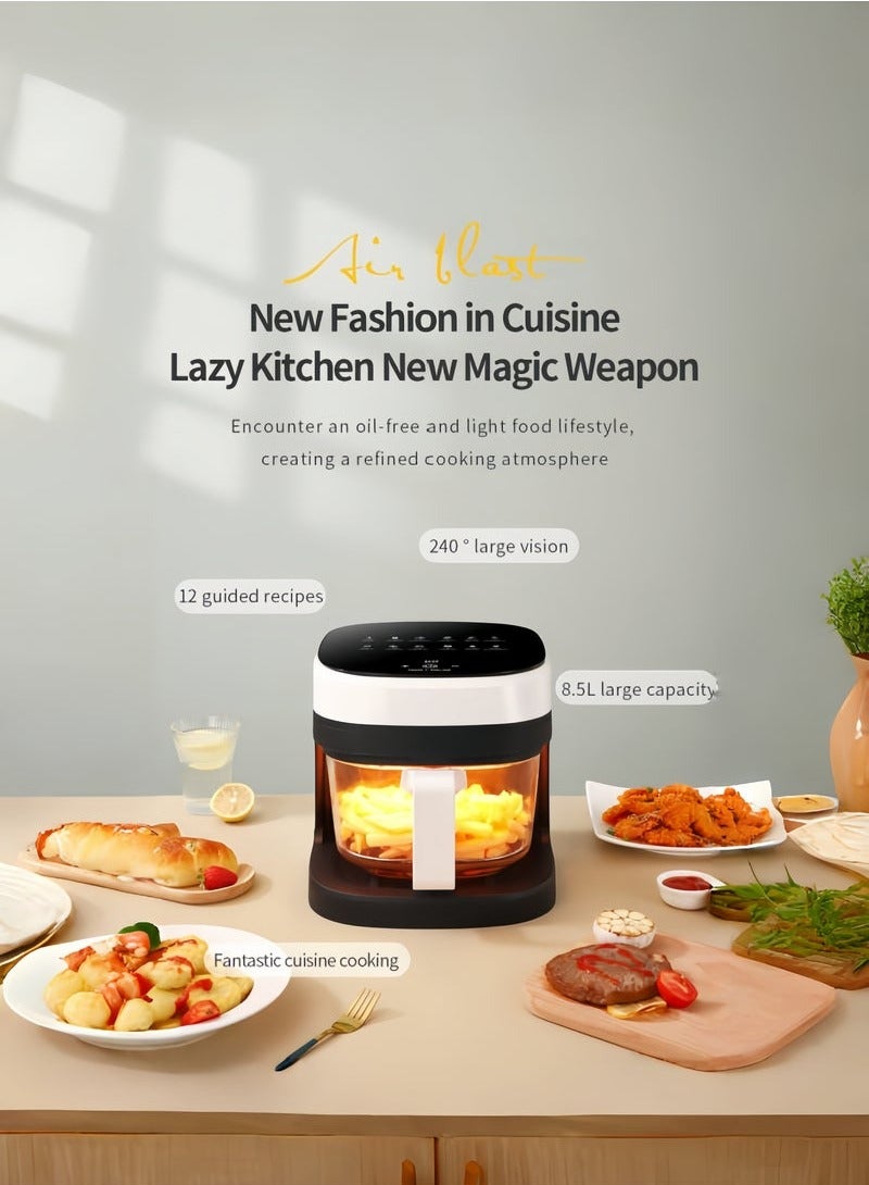 High quality air fryer with precise temperature control 8.5L maximum capacity air fryer oven - Image 2