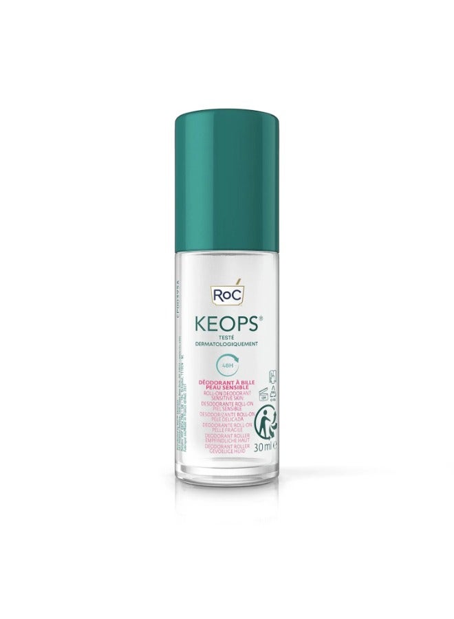 RoC Keops Deo Roll-On Sensitive Skin 30Ml - Image 1