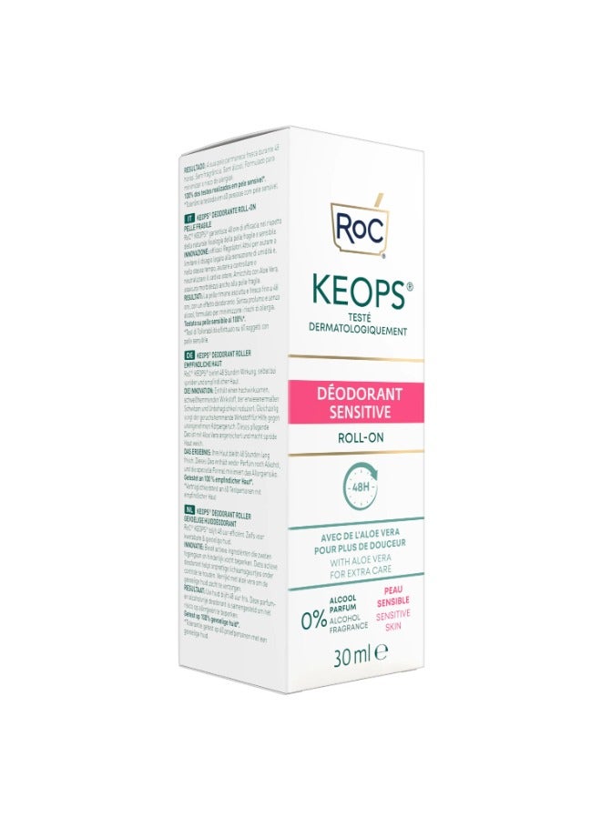 RoC Keops Deo Roll-On Sensitive Skin 30Ml - Image 3