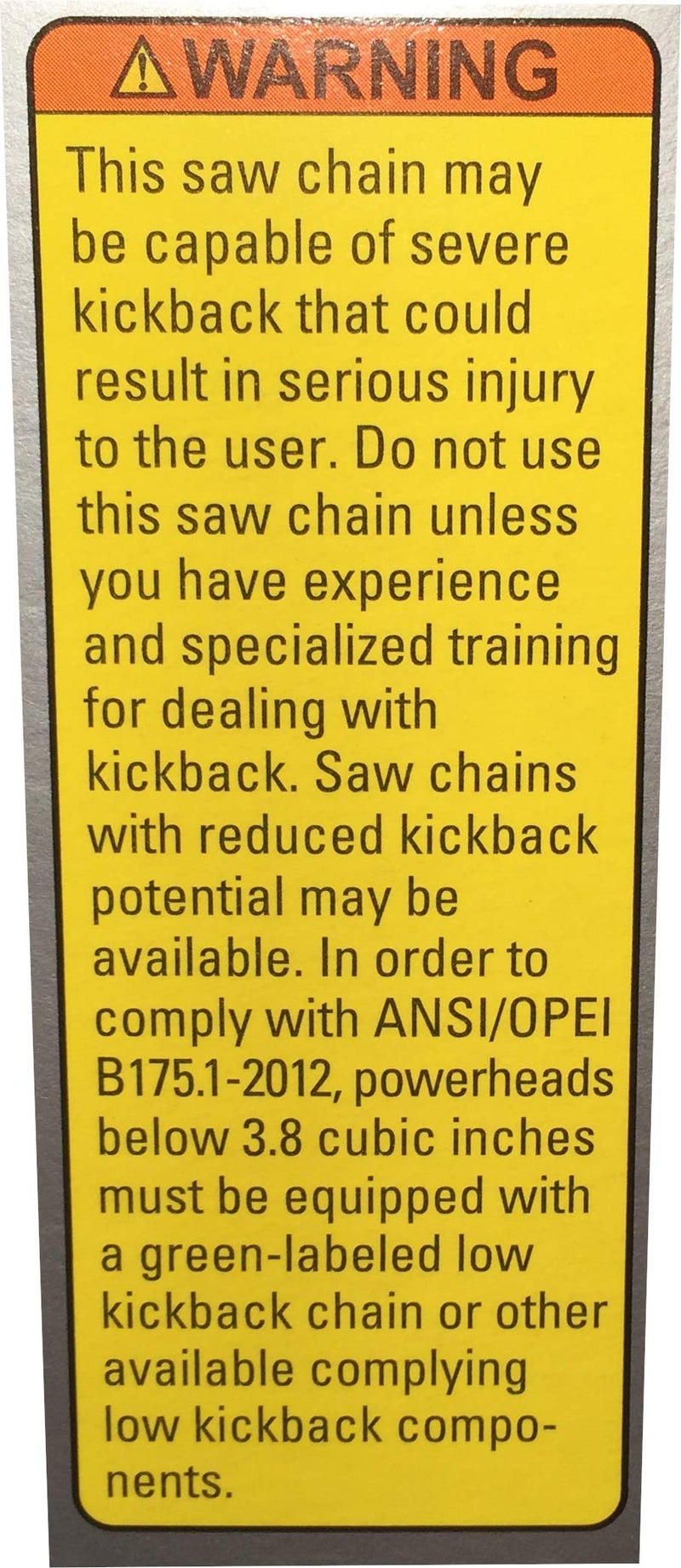 STIHL ستihl 33RS-84 2PK، 3/8" .050 قياس، 84 رابط دفع، 25"، رابيد سوبر، سلسلة منشار احترافية، 3623-005-0084 - Image 3