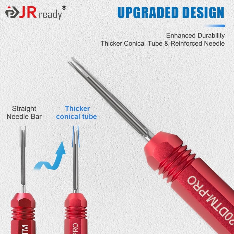 JRready ST5291 Deutsch Pin Removal Tool for Deutsch Size 12 16 20 Solid Contacts Wire Gauge 12-22 AWG,Terminal Release Tool Kit for Deutsch DT, DTM, DTP, DTHD, and HD Series Connectors - Image 4