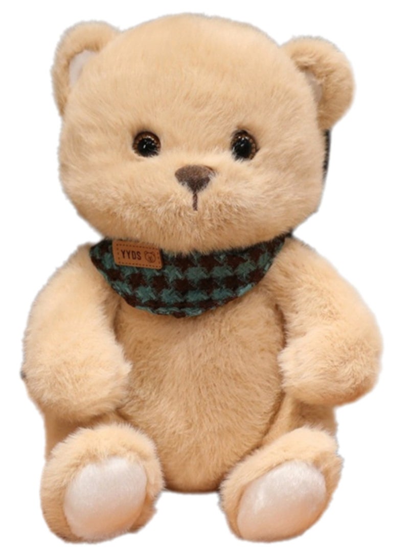25 CM Cute Bear Plush Toy Soft Stuffed Cartoon Animal Doll For Girls And Boys All Ages Gift（Style 2） - Image 1