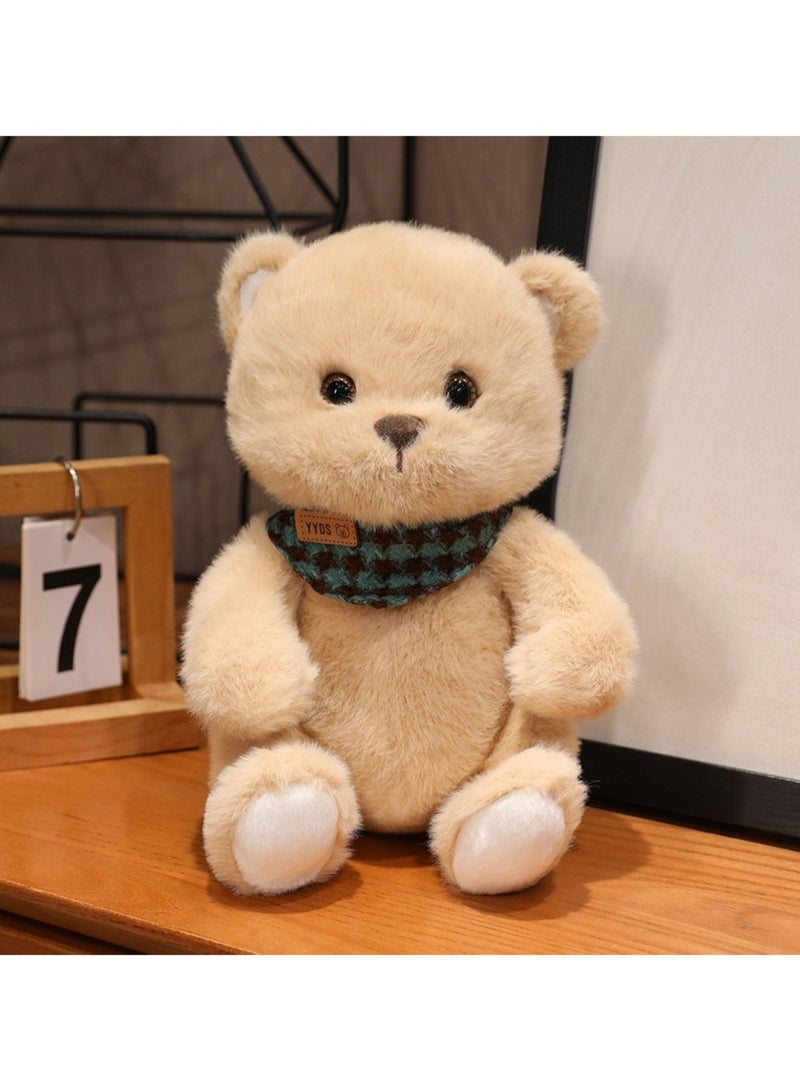 25 CM Cute Bear Plush Toy Soft Stuffed Cartoon Animal Doll For Girls And Boys All Ages Gift（Style 2） - Image 3