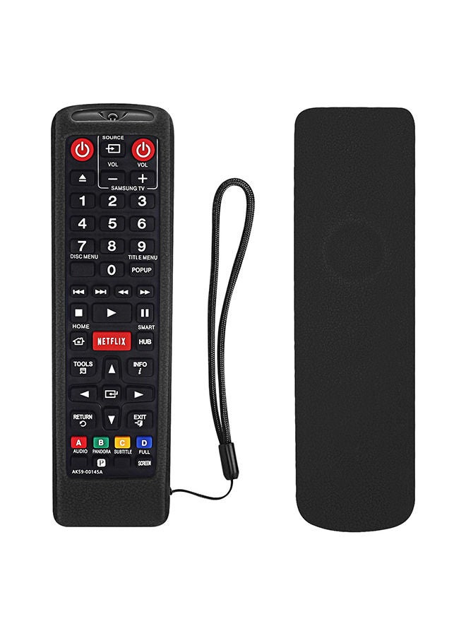 O Ozone Remote case for Samsung TV Controller Silicone Remote Cover for Samsung Remote Control Smart TV Remote Skin Sleeve- Black  - Image 1