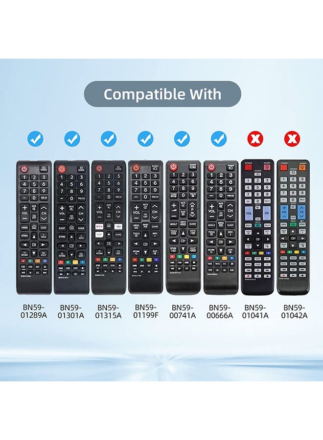 O Ozone Remote case for Samsung TV Controller Silicone Remote Cover for Samsung Remote Control Smart TV Remote Skin Sleeve- Black  - Image 2