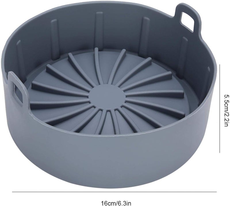 cheekyglo Air Fryer Silicone Liner, Reusable Air Fryer Basket Replacement of Air Fryer Disposable Paper Liner for 2 to 3 QT Air Fryer - Image 5