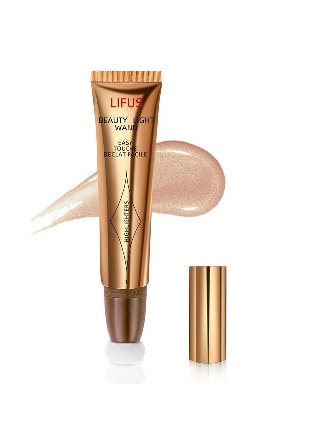 LIFUS Beauty Wand Makeup Set Face Liquid Cream Contour Highlighter Bronzer Blush Stick With Cushion Applicator Lightweight Blendable Natural Long Lasting And Easy To Apply - Image 2