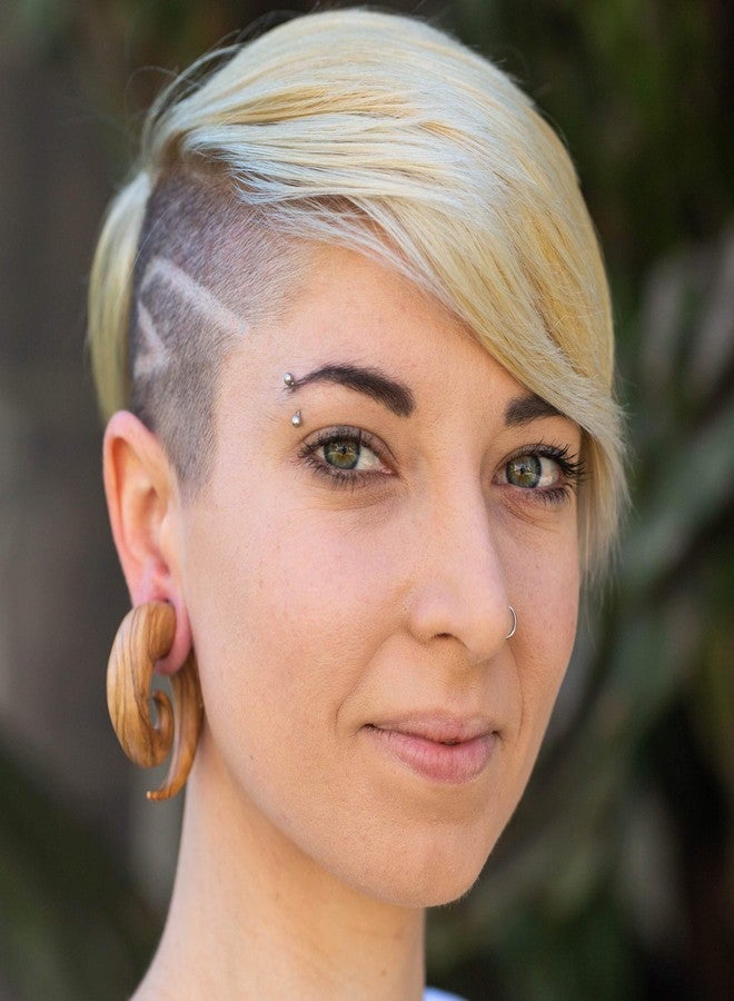 Earth Accessories Premium Wood Taper Gauges | Handmade Spiral Stretchers for Men and Women | Eco-Friendly and Ethical, Olive - 12mm - 000g - 1/2 inch - Image 2