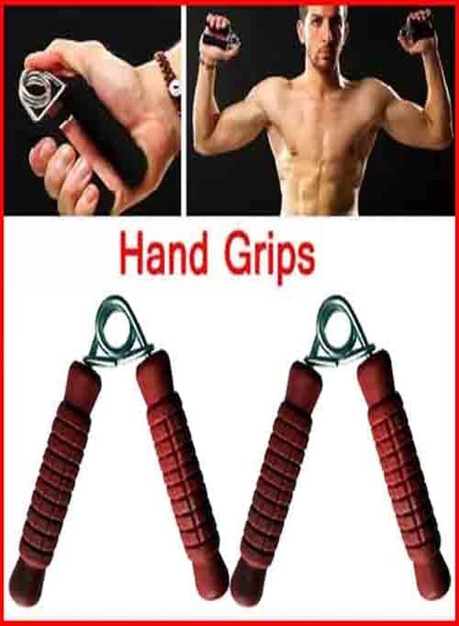 ANCS Hand Grip 2pc Strengthener Squeezer with Non-Slip Grips for Adjustable Resistance Still-2pc - Image 4