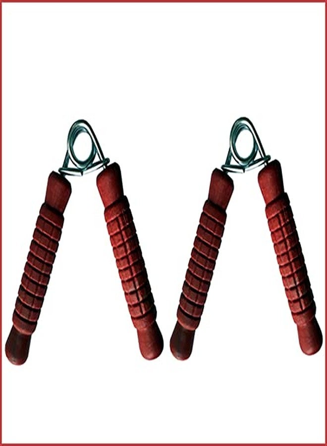ANCS Hand Grip 2pc Strengthener Squeezer with Non-Slip Grips for Adjustable Resistance Still-2pc - Image 1