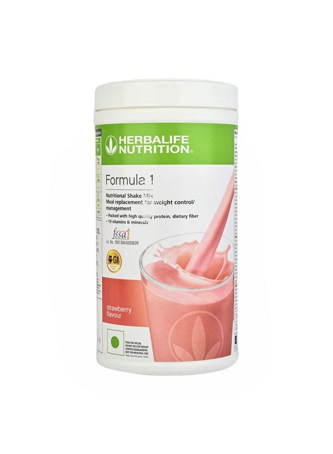 Herbalife Formula 1 Nutritional Shake Mix - Strawberry Flavor | 500g | Meal Replacement - Image 1