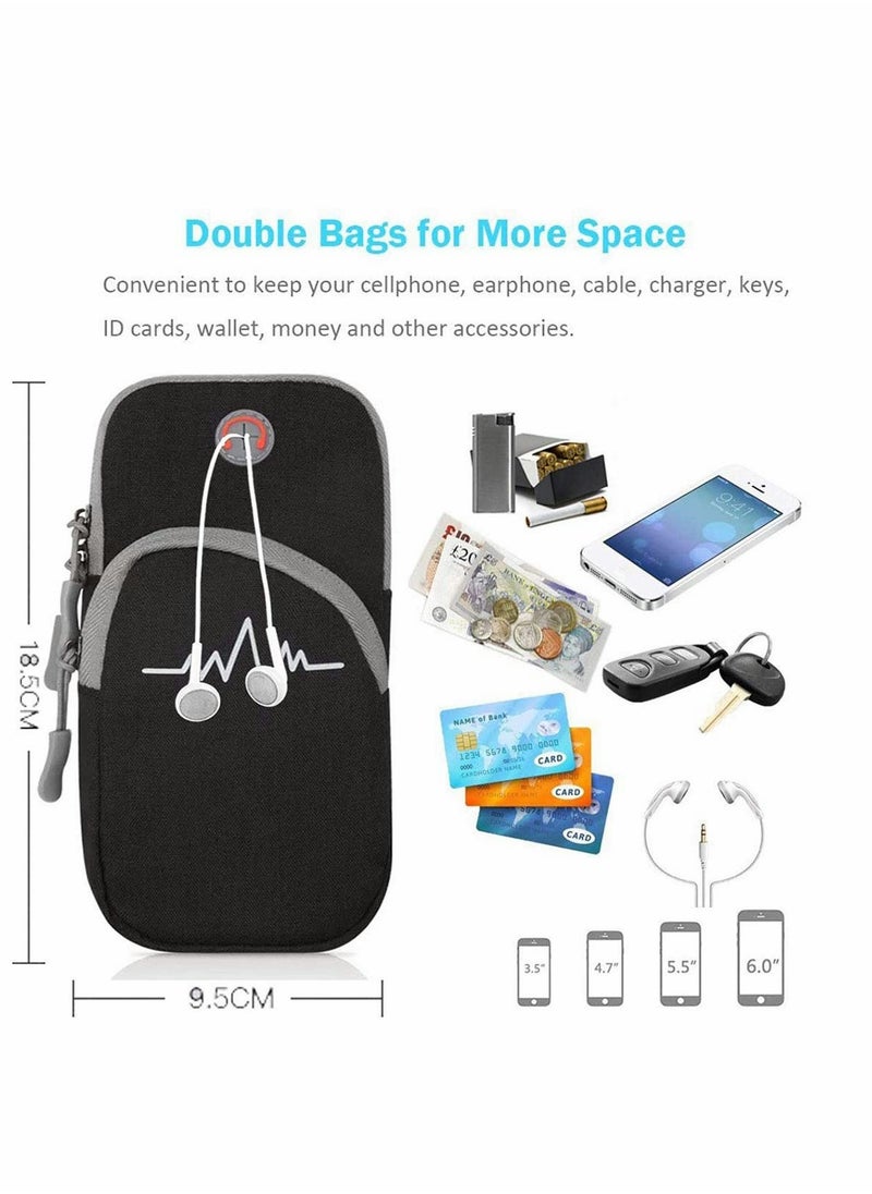 KASTWAVE - Sports Running Armband Phone Holder, Bag, for iPhone, Samsung and all Android Phones - Image 1